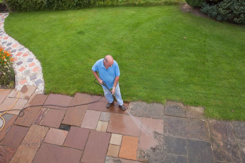 Brick Paver Patio Cleaning