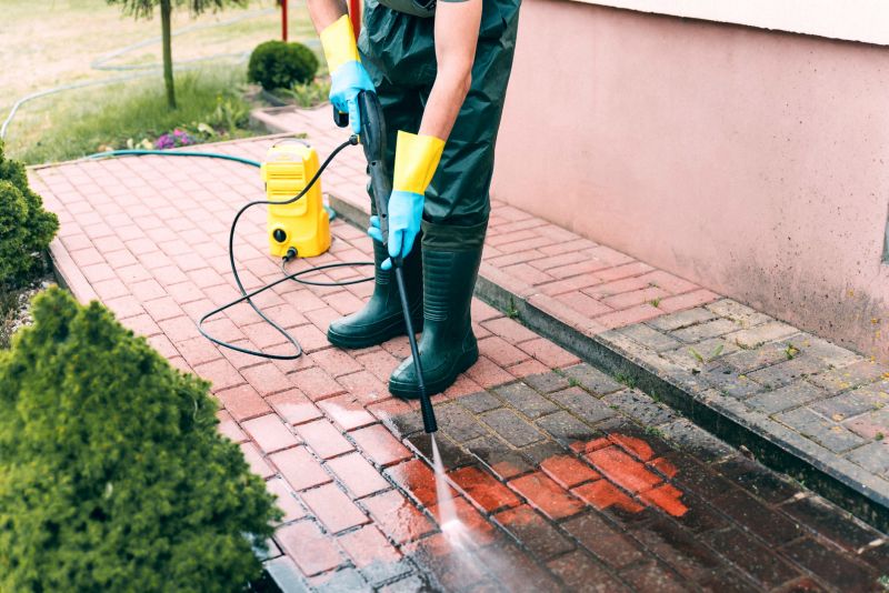 Brick Paver Patio Cleaning