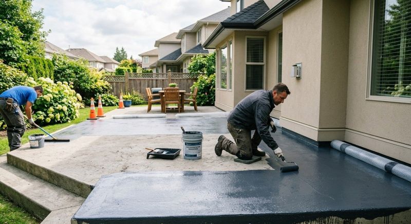 Concrete Patio Sealing in Alpharetta, GA