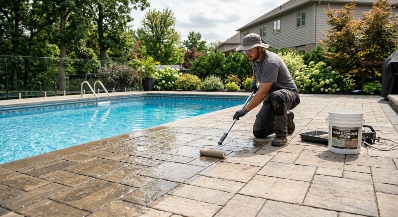 Courtyard Sealing in Renton, WA