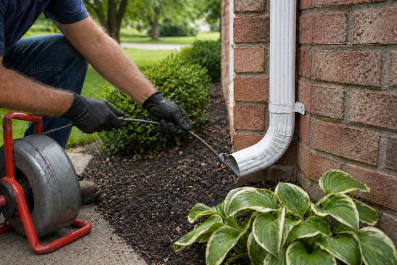 Downspout Blockage Removal in Long Island, NY