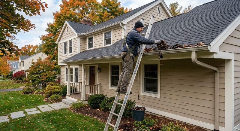 Downspout Blockage Removal in Fredericksburg, VA