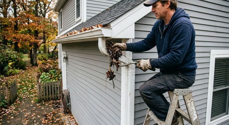 Downspout Blockage Removal in Monmouth County, NJ