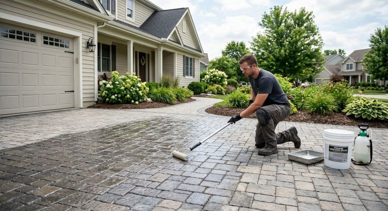 Paver Driveway Sealing in Tacoma, WA