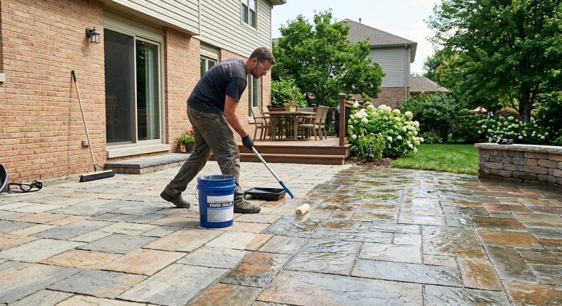 Flagstone Sealing in Gig Harbor, WA